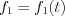 $f_{1} = f_{1}(t)